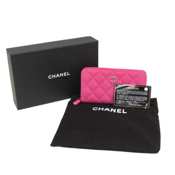 CHANEL Pink Wallet
